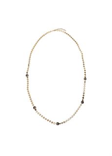 BLACK COLOUR HALSKÆDE, BCAUGUSTINE NECKLACE, 